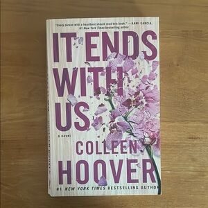 'It Ends With Us' Book - Purple Cover
